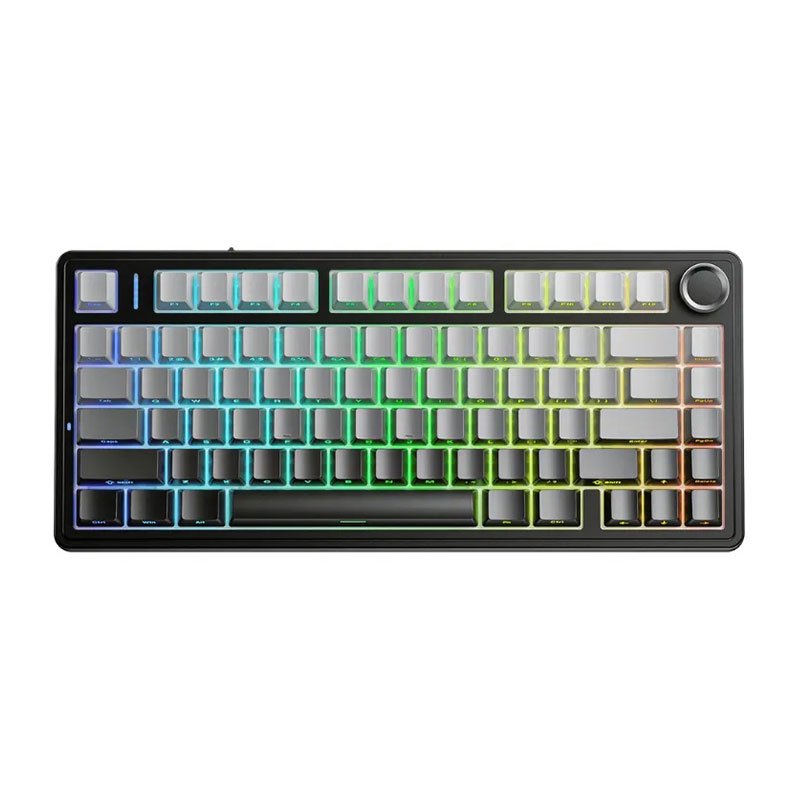 Bàn phím cơ AULA F75 Pro Gradient Black 3 Mode