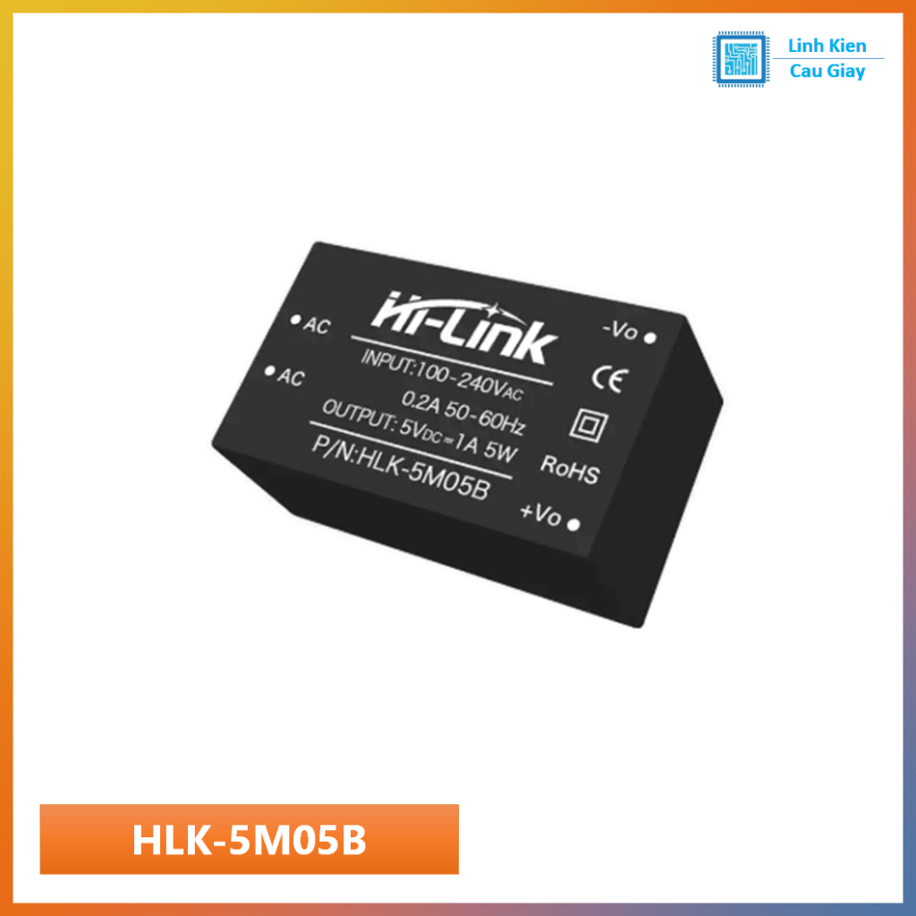 Module nguồn AC-DC Hi-Link HLK (3.3V / 5V / 9V / 12V / 24V)
