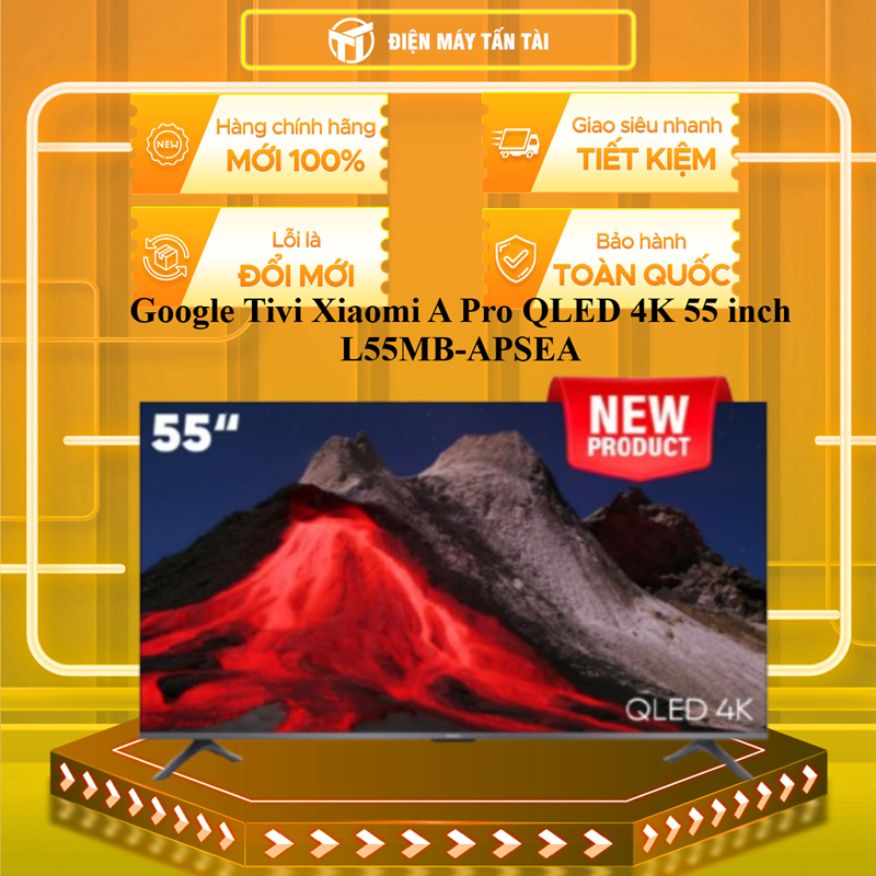 L55MB-APSEA - Google Tivi QLED Xiaomi A Pro 4K 55 inch L55MB-APSEA 2025