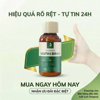 Bột Thảo Mộc Khử Mùi Hôi Nách Xanh 18g Giảm Mùi Cơ Thể, Giữ Vùng Dưới Cánh Tay Khô Thoáng 24h