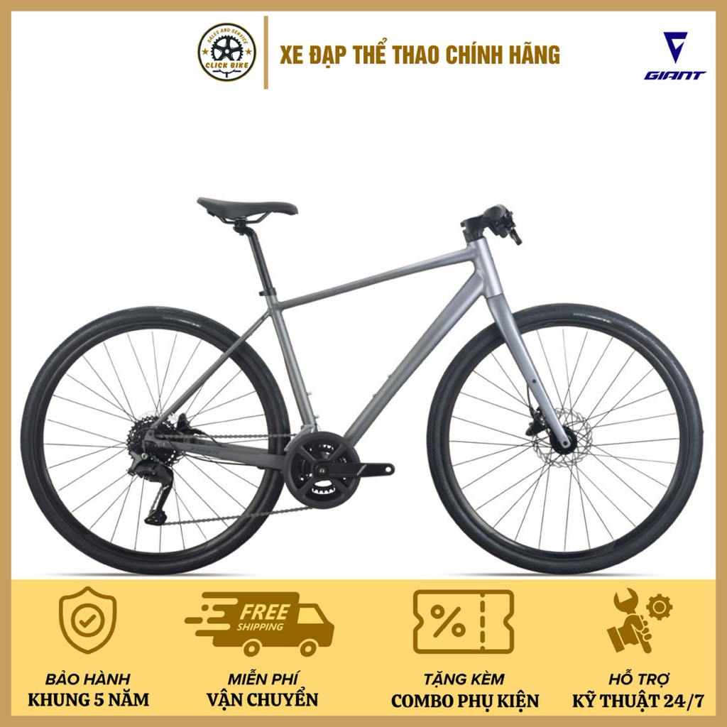 Xe đạp GIANT ESCAPE 1 PLUS 2026 - Group Shimano Cues 2x9 bản mới