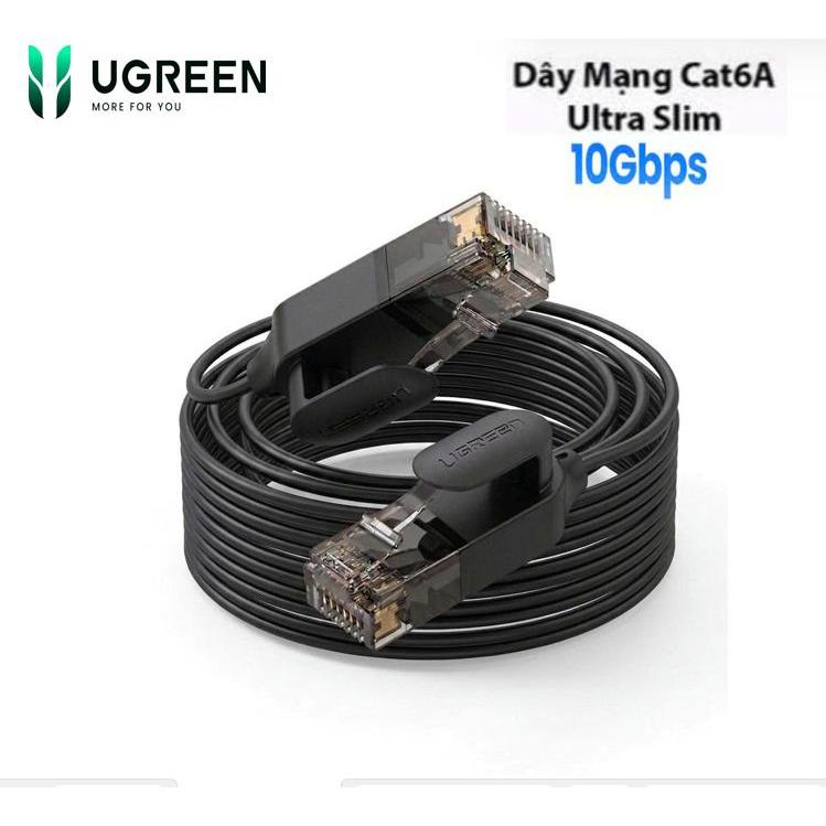 Dây Cáp mạng Cat6A RJ45 Ugreen NW122 70653 70331 70332 70333 70334 70654 70656 (Ultra Slim)