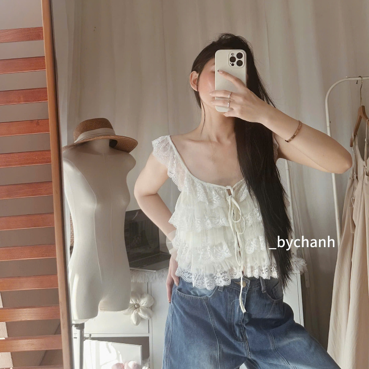 𝐛𝐲𝐂𝐡𝐚𝐧𝐡 - Áo Ren Tầng