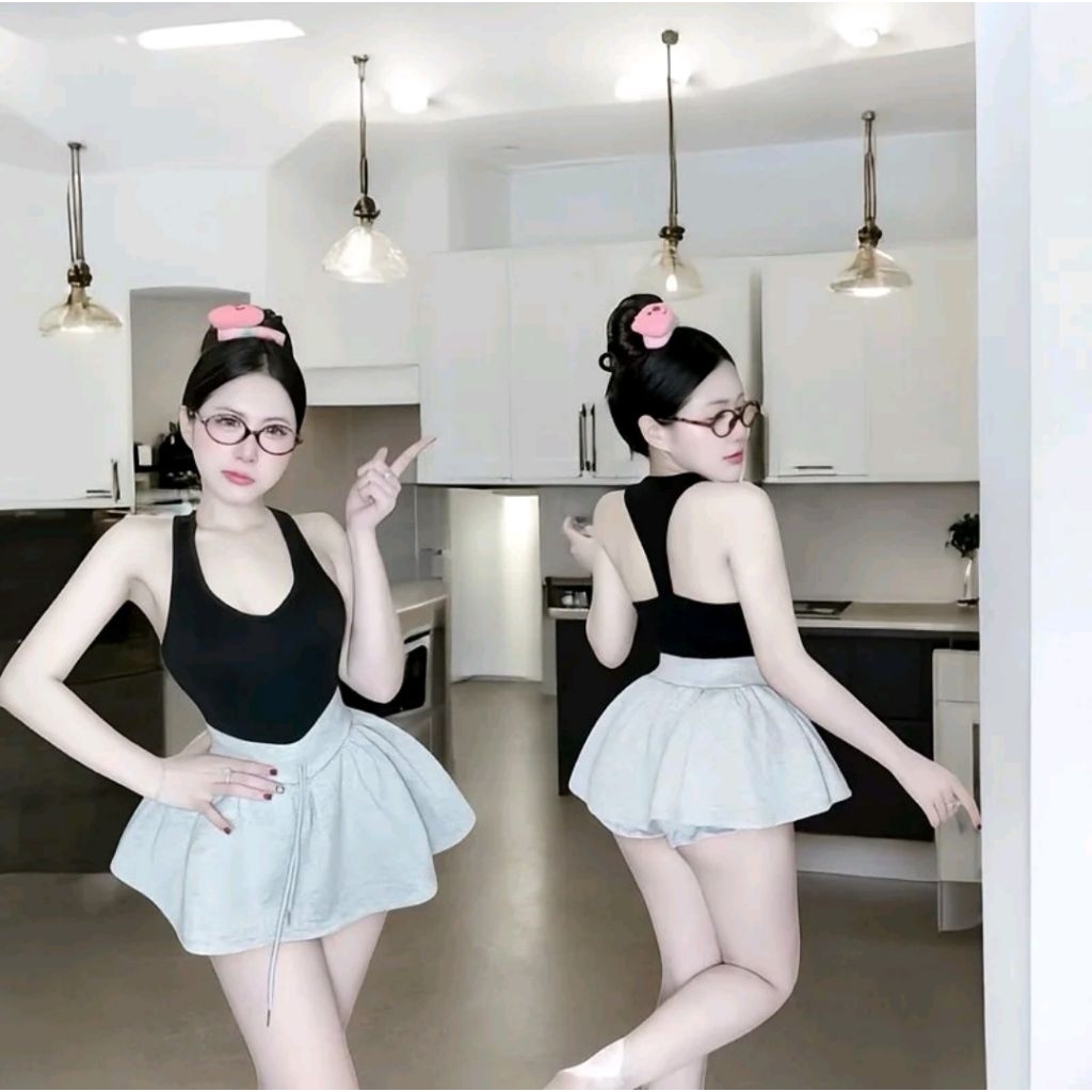 Áo ba lỗ cổ tim siêu kute