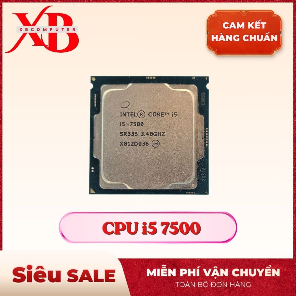 CPU i5 7500 hàng chất bền