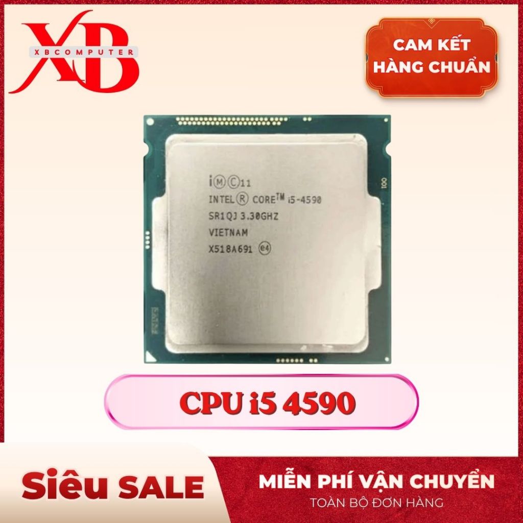 CPU i5 4590 chạy socket LGA 1150 xịn