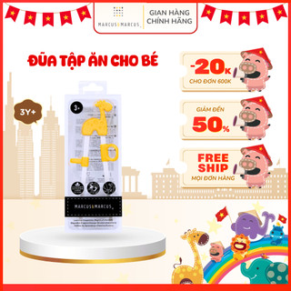 Đũa tập ăn cho bé marcus & marcus, từ 3 tuổi - lola