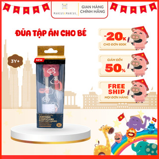 Đũa tập ăn cho bé marcus & marcus - pokey