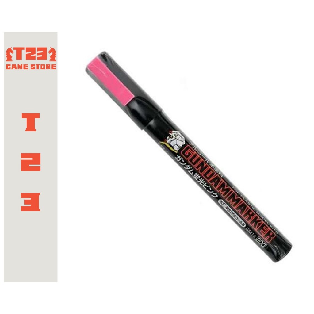Bút Sơn Mô Hình GUNDAM MARKER Pink Fluorescent - Hồng Huỳnh Quang