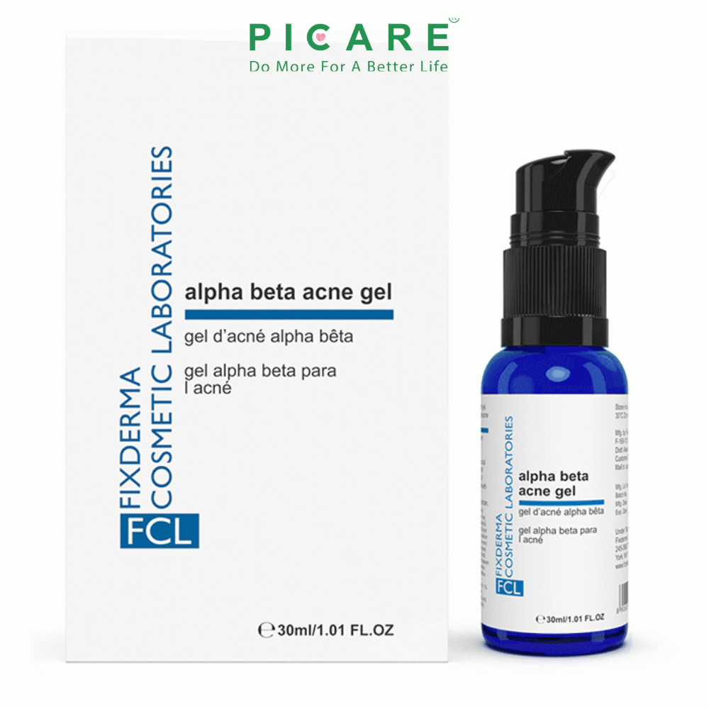 Gel chấm mụn hỗ trợ giảm mụn, điều tiết bã nhờn FCL Alpha-Beta Acne Gel 30ml