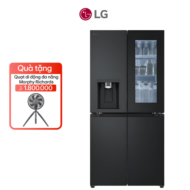 [Livestream] - Tủ Lạnh LG French door InstaView™ màu đen 508L LFI50BLMAI