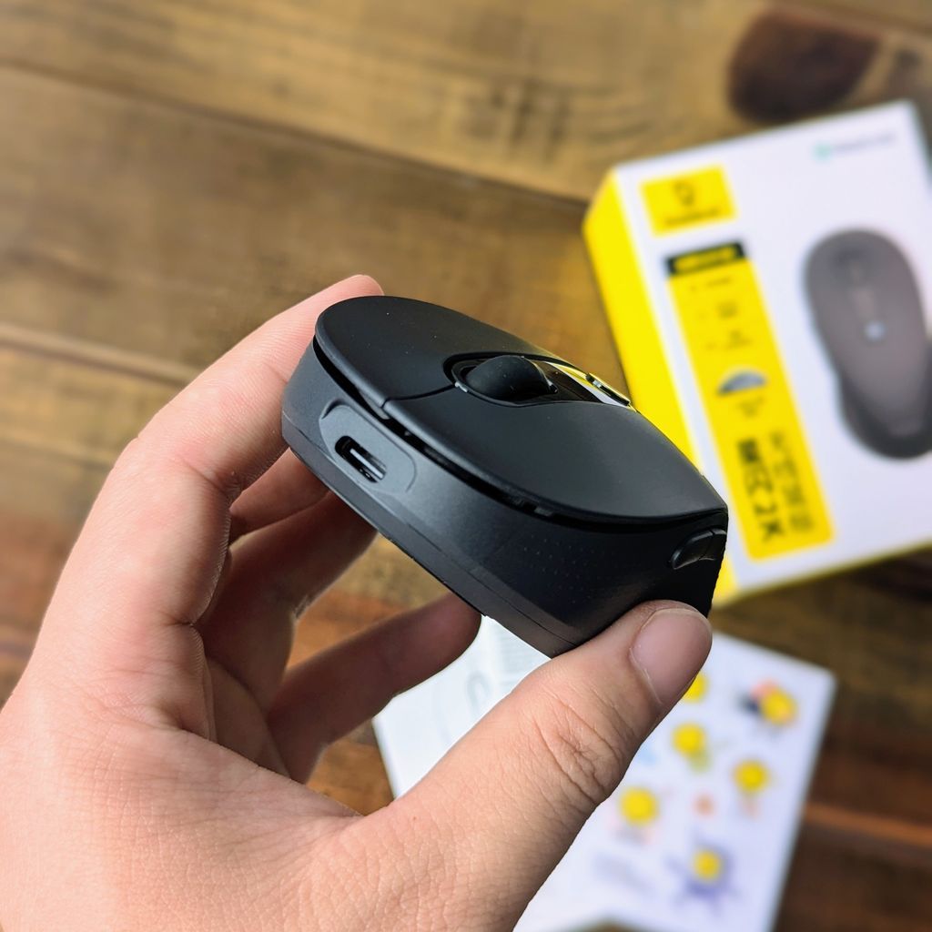 Chuột không dây công thái học Baseus F02 StarFlash (NearLink) - DPI 12000