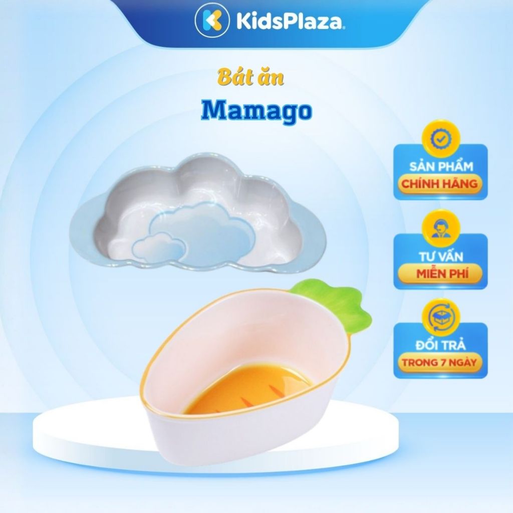 Bát ăn cho bé Mamago hình đáng yêu - KidsPlaza