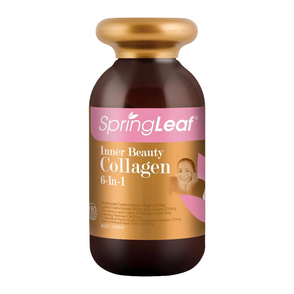 Viên Uống Collagen 6in1 SPRINGLEAF Lọ 180 viên