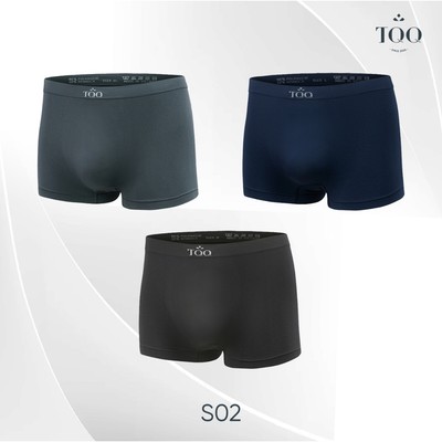 [Giá sỉ] Combo 3 quần lót nam TQQ cao cấp màu trơn S02 mịn mát co dãn 4 chiều kháng khuẩn thoải mái