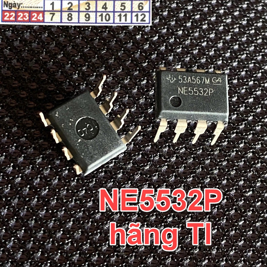 5 cái IC KHUẾCH ĐẠI NE5532P NE5532 DIP-8 tốt