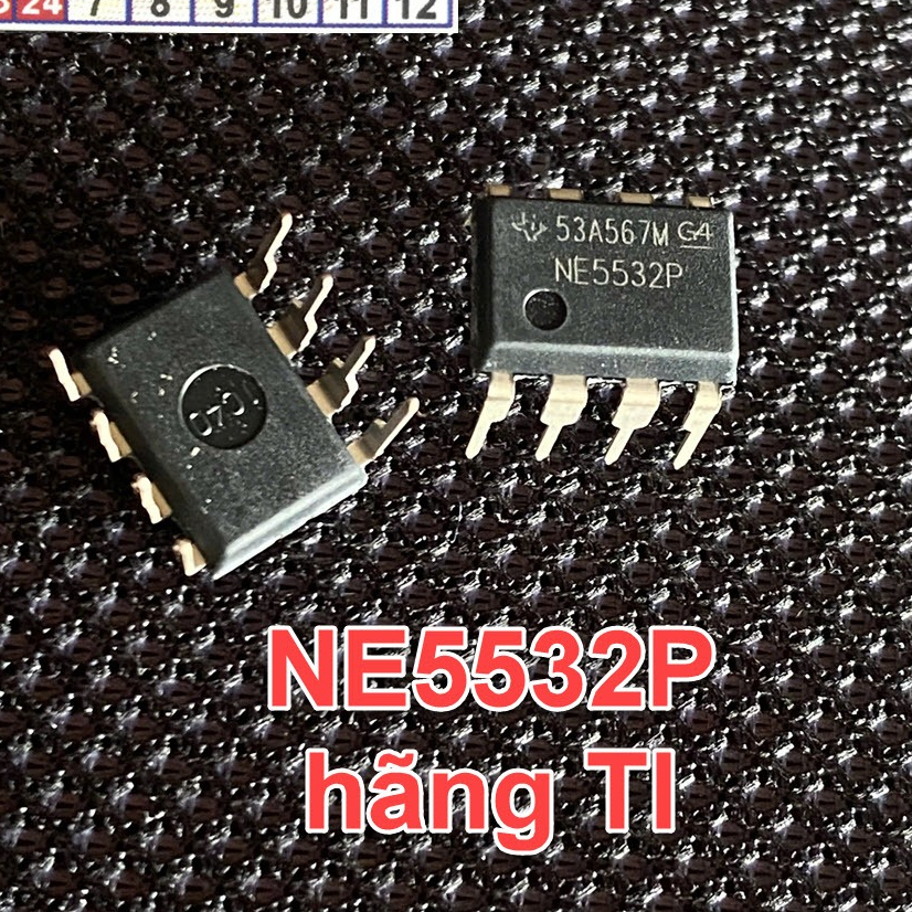 5 con NE5532P NE5532 IC KHUẾCH ĐẠI DIP-8 -BB10