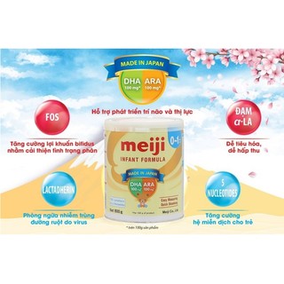 Sữa Meiji Số 0-1/1-3/3-10 Tuổi 800g Nhập Khẩu Chính Hãng (Date Mới)
