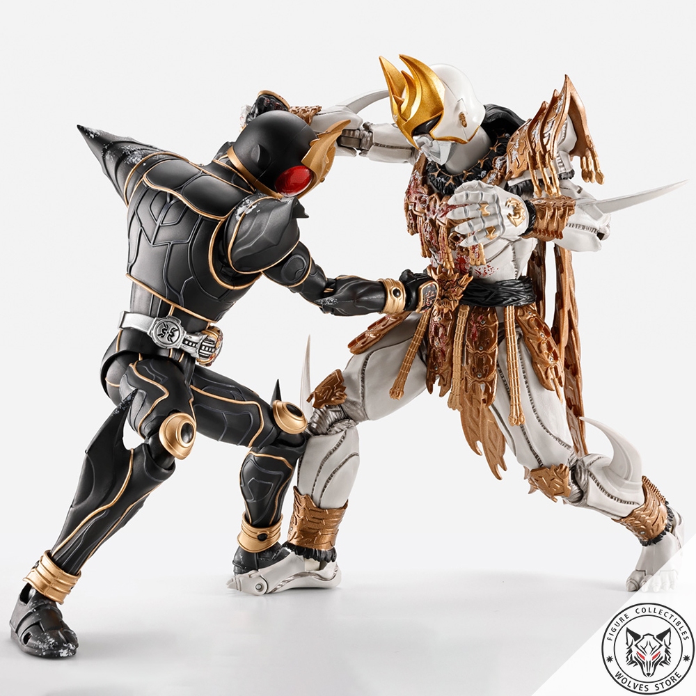 [Có sẵn - Hỏa tốc] Mô hình chính hãng SHF: Kamen Rider Kuuga Kurougatake No Shito Set (shf kuuga)