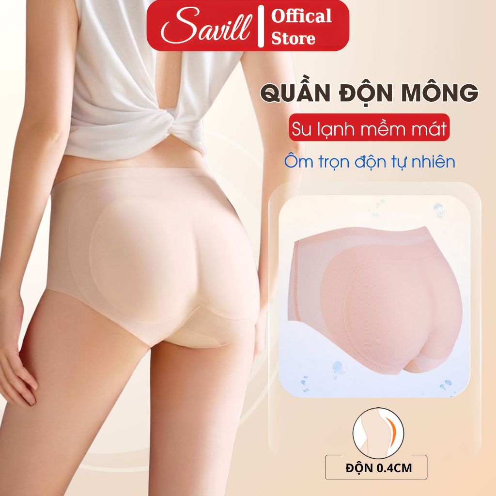 [ BST 2026 ] Quần độn mông nâng mông siêu tự nhiên, Quần lót độn mông su tàng hình không lộ viền SAV
