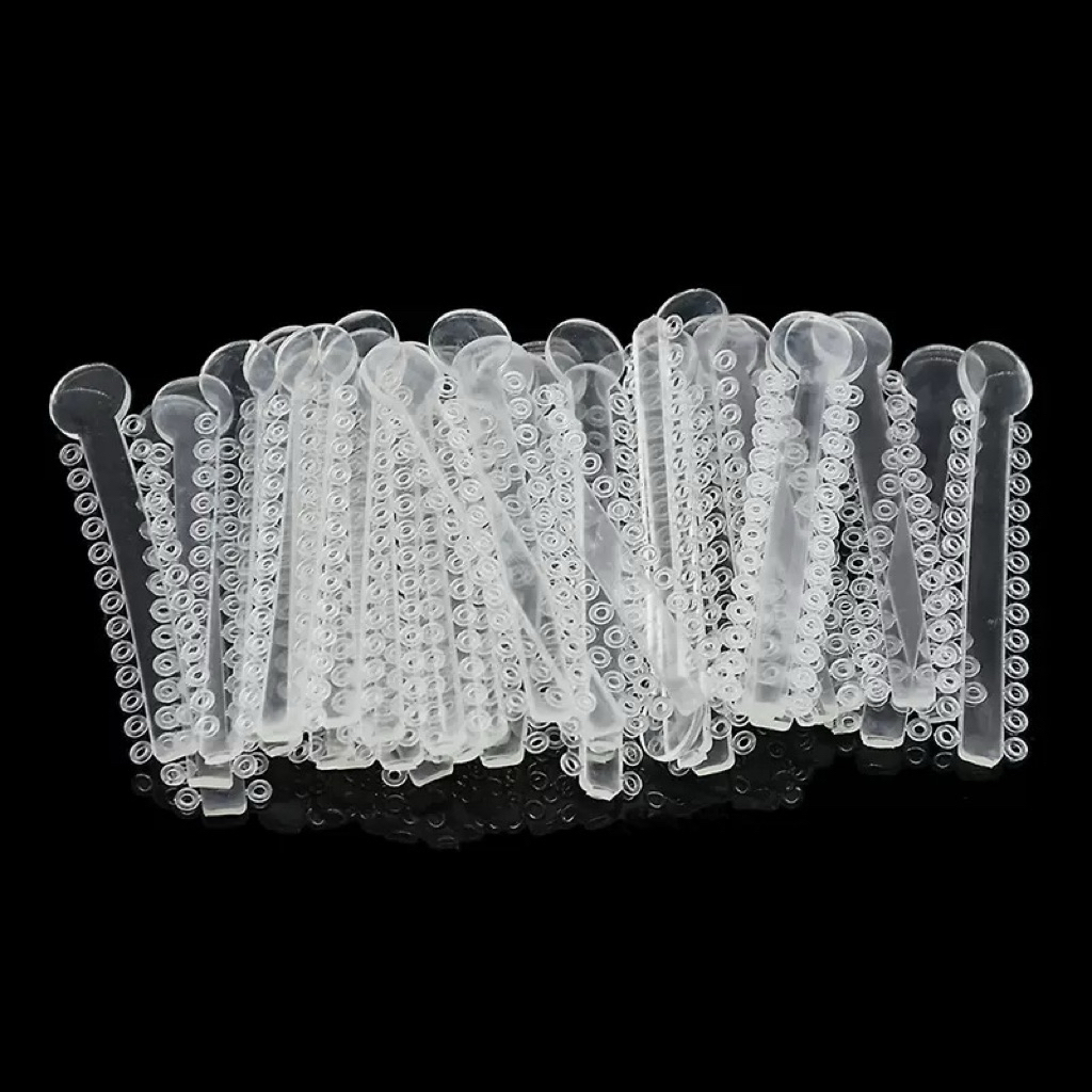dây thun niềng răng , chun đơn niềng răng  , 40cây/túi