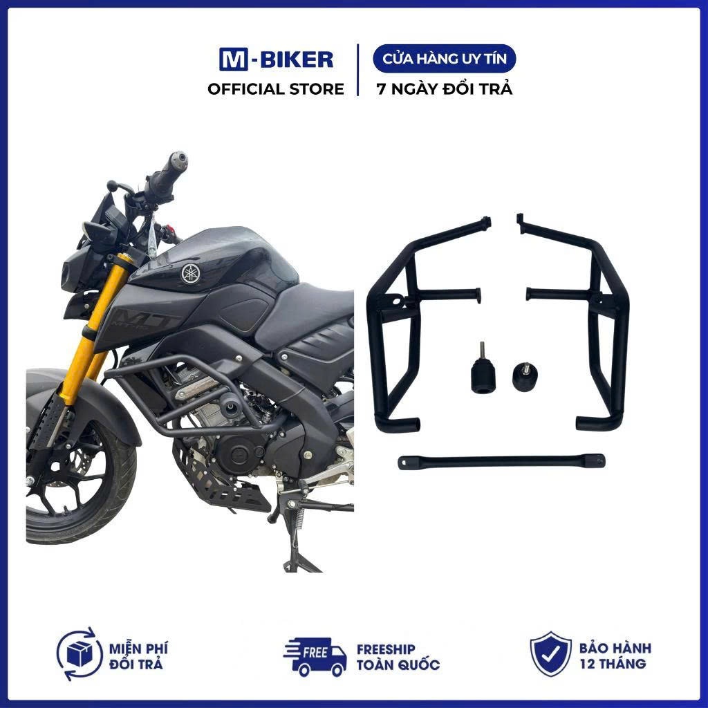 Chống đổ MT15, Khung chống đổ MT15, Gù chống đổ MT15, Chống đổ có gù cho Yamaha MT15