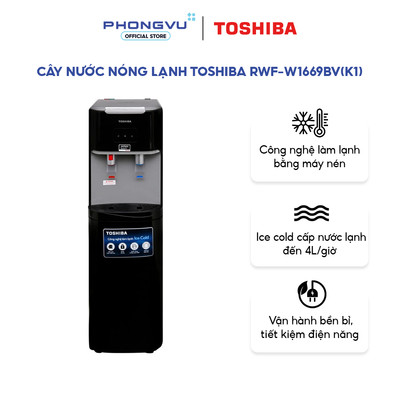 Cây nước nóng lạnh Toshiba RWF-W1669BV(K1) - Bảo hành 12 tháng