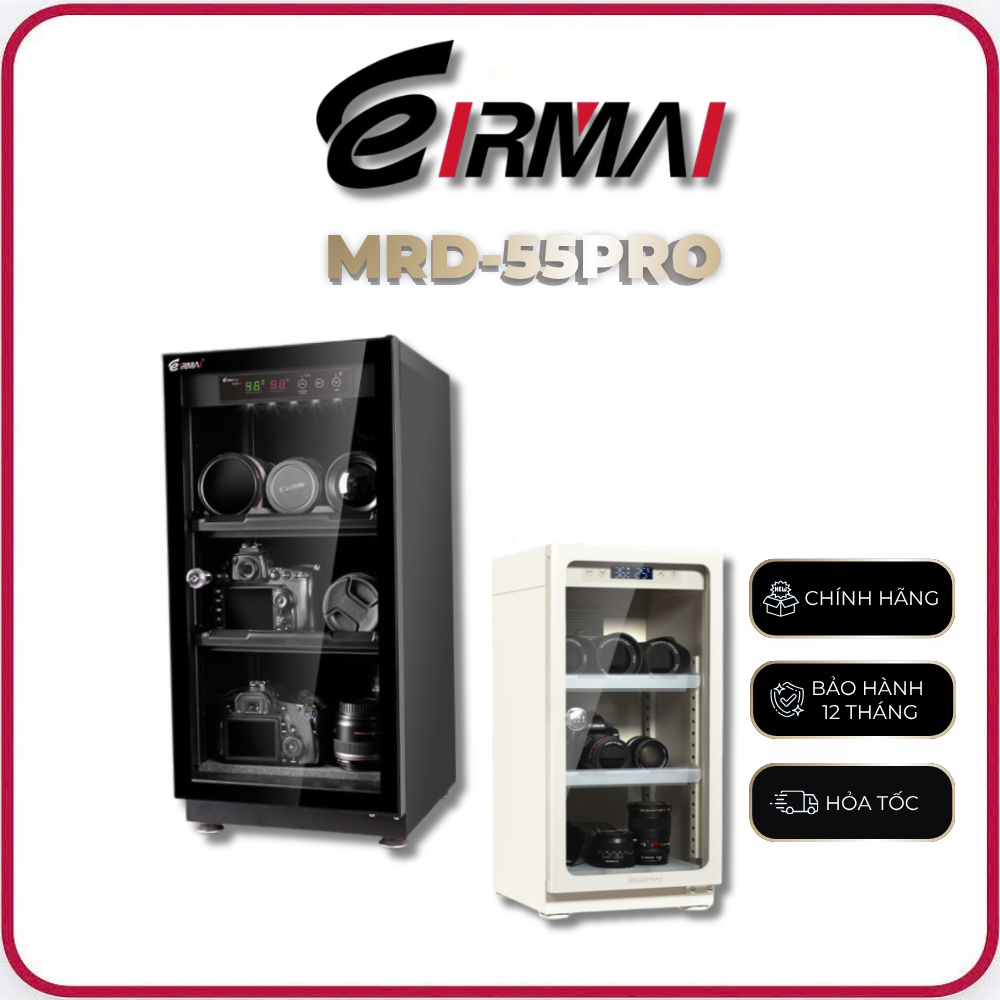 EIRMAI MRD-55PRO - Tủ Chống Ẩm EIRMAI 50L - Hàng Chính Hãng