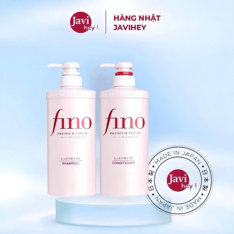 Dầu Gội, Dầu xả Fino Premium Touch Nhật Bản 550ml
