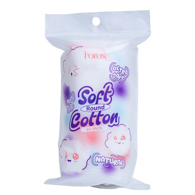 [QUÀ TẶNG KHÔNG BÁN] Horus Bông tẩy trang tròn Round Soft Cotton Pads 60 pads