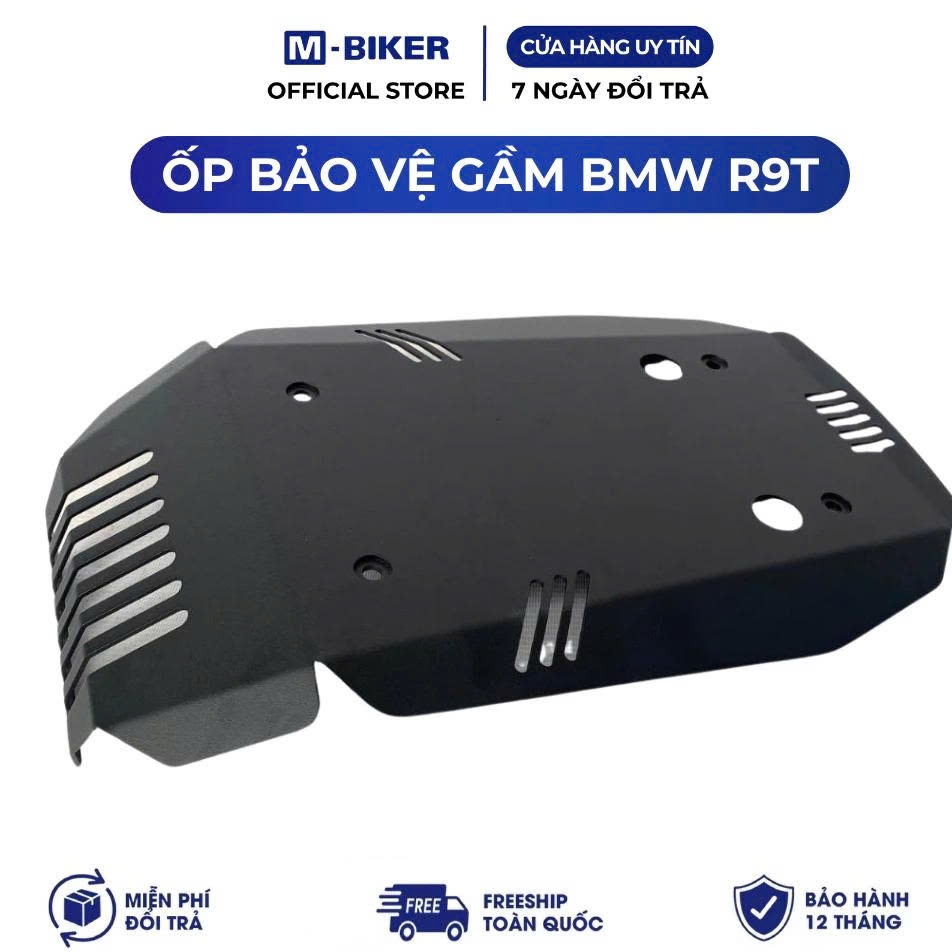 Ốp gầm R9T, Ốp gầm R nine T, Bảo vệ gầm dành cho BMW R9T, Bảo vệ gầm xe BMW R nine T chuẩn mbiker