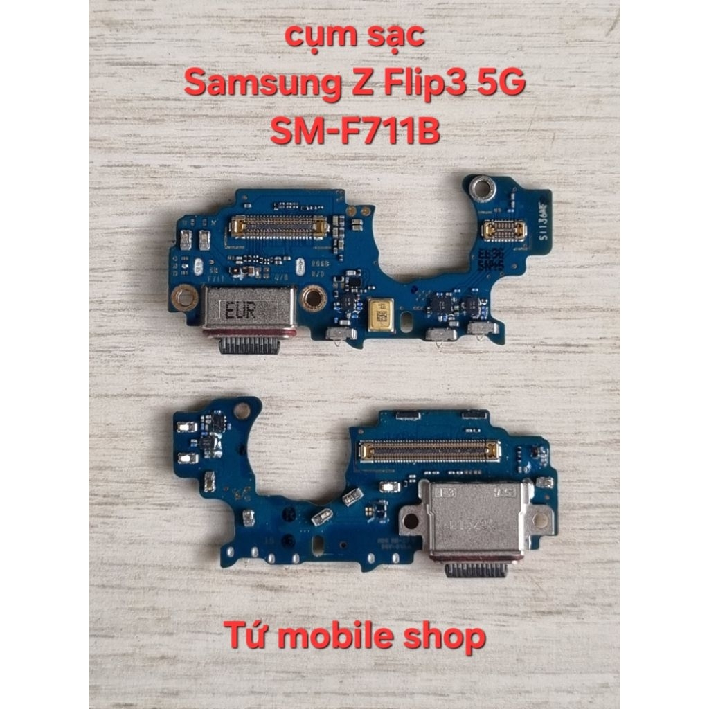 Cụm sạc zin Samsung Z Flip3 5G SM-F711B (bản VN/bản Quốc Tế)