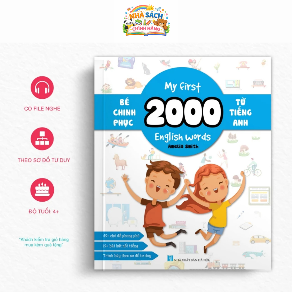 Sách - My First 2000 English Words - Bé Chinh Phục 2000 Từ Vựng Tiếng Anh