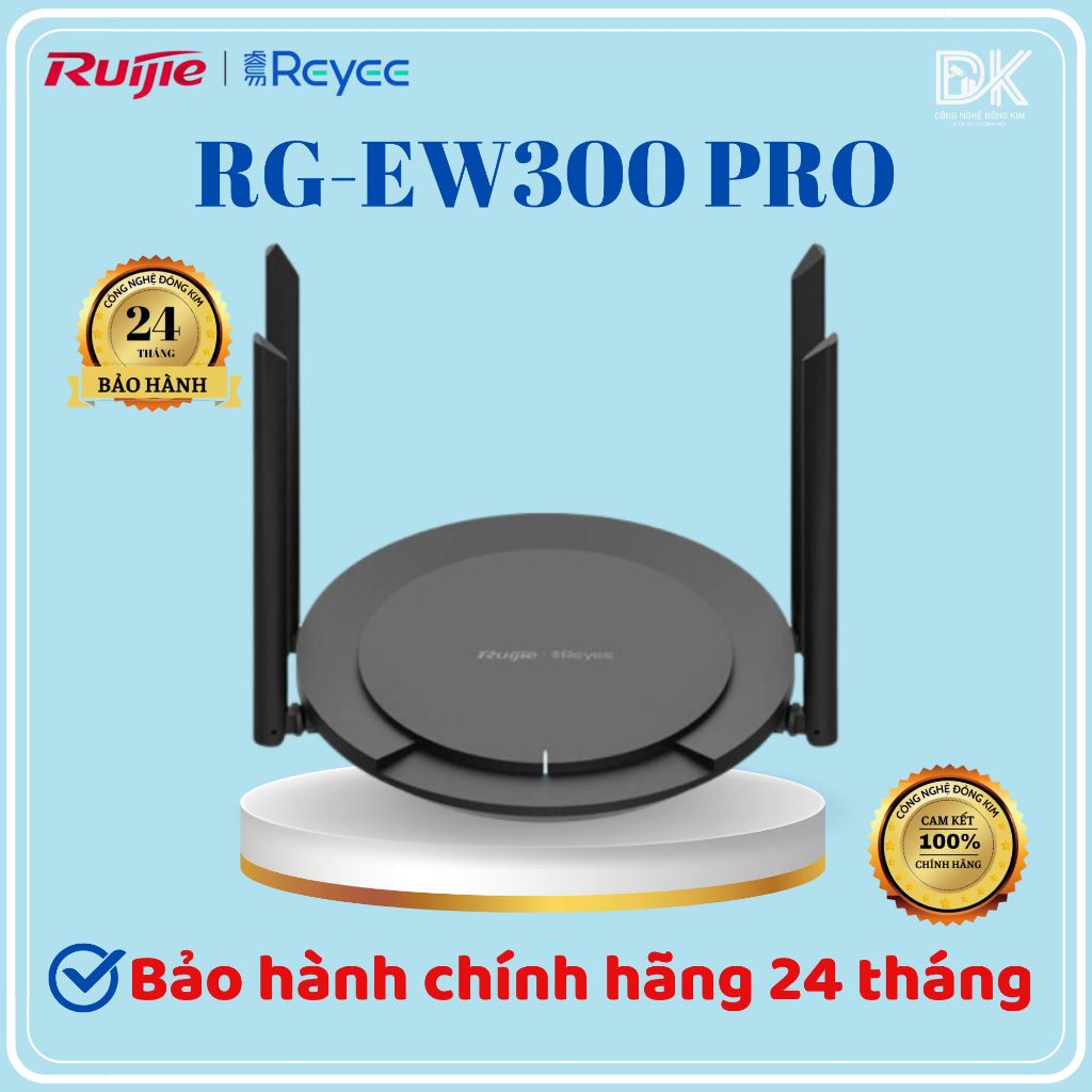 Bộ phát WiFi RUIJIE RG-EW300 PRO Tốc Độ 300Mbps BẢO HÀNH CHÍNH HÃNG