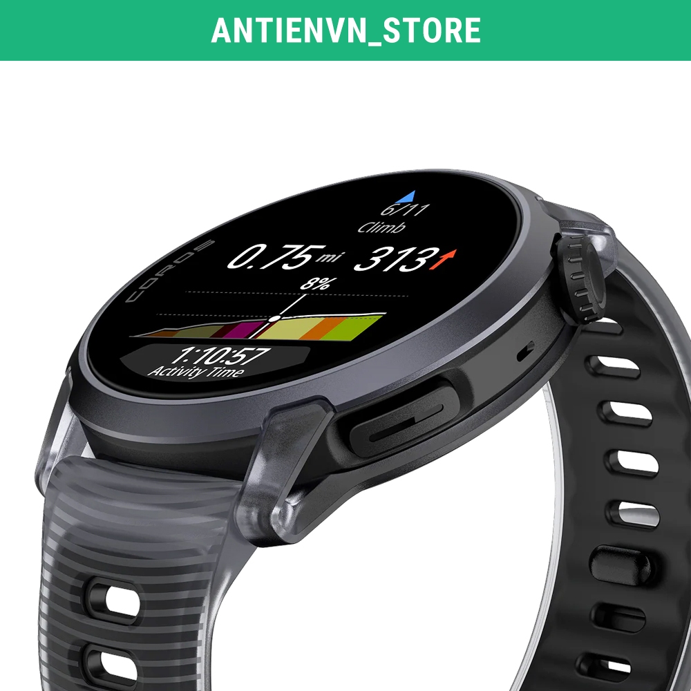Đồng hồ GPS Thể Thao Coros Pace 4 Crystal Black, Cloud White | Phiên Bản Aluminum | Dây Đeo Silicon | BigBuy360 - bigbuy360.vn