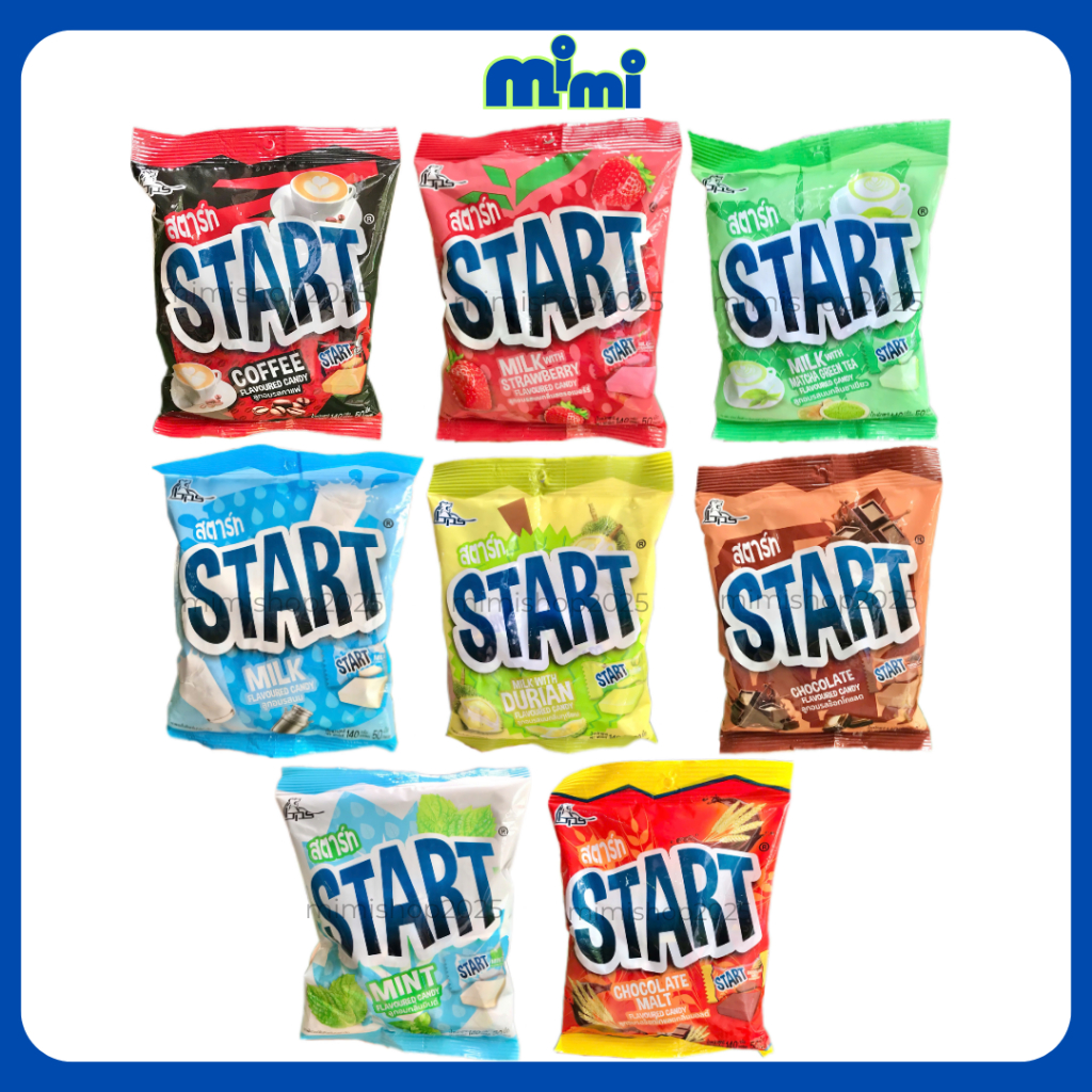 Kẹo Mềm Thái Lan Start Nhiều Vị (Gói 140g)