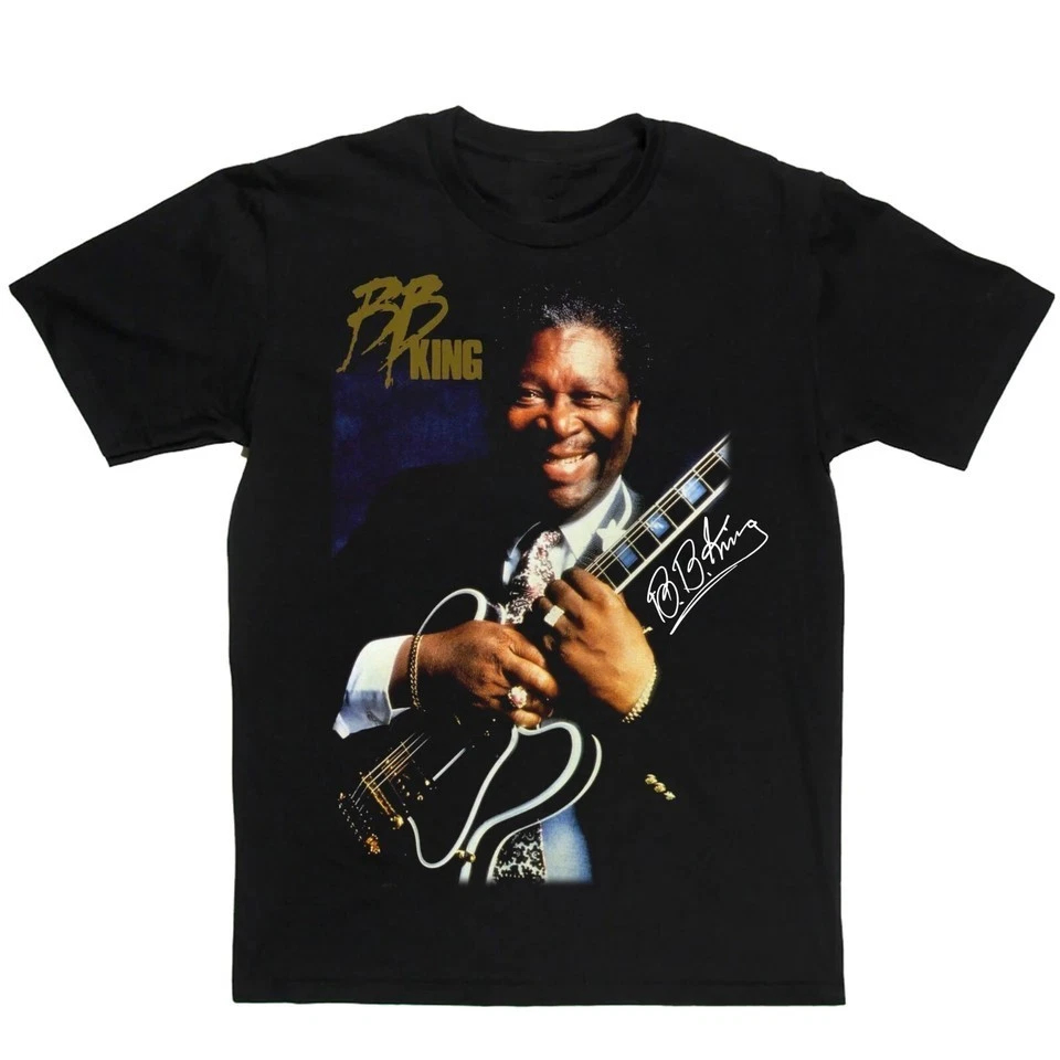 Áo Thun B. B. King ( BB King) The King of the Blues KB001, Unisex Form Rộng Cotton Mềm