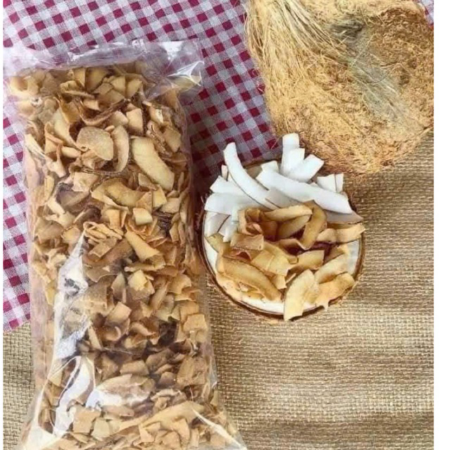 500gr Dừa Khô Sấy Giòn