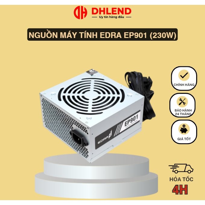 Nguồn máy tính EDRA EP901 (230W)