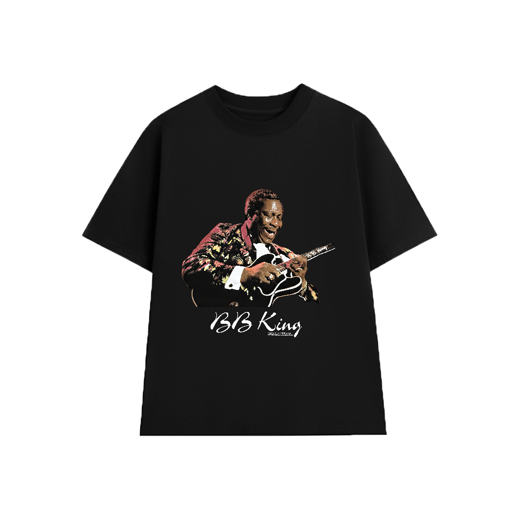 Áo Thun B. B. King ( BB King) The King of the Blues KB005, Unisex Form Rộng Cotton Mềm