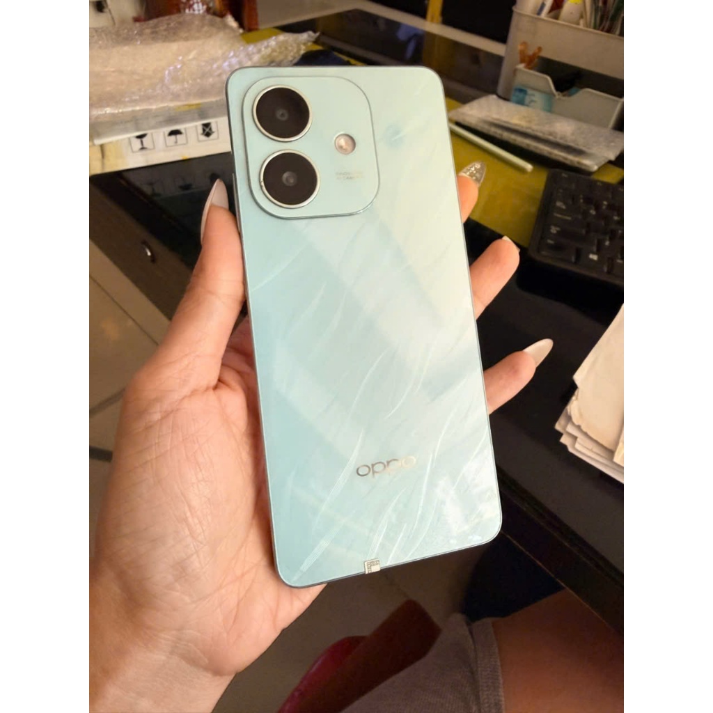 Điện Thoại Oppo A3x 128gb .Cũ đẹp , Màu xanh