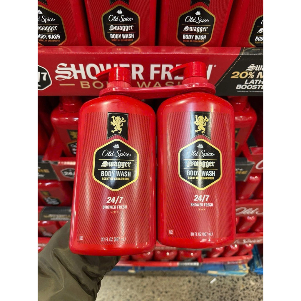 SỮA TẮM OLD SPICE PURE SPOT 3X CLEAN CHO NAM 887ML NHẬP KHẨU MỸ
