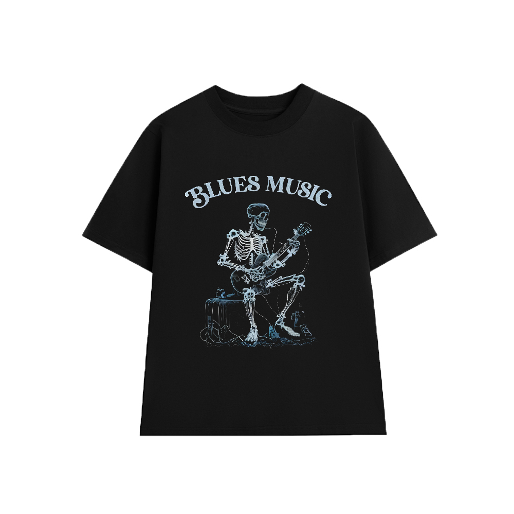 Áo Thun B. B. King ( BB King) The King of the Blues KB006, Unisex Form Rộng Cotton Mềm