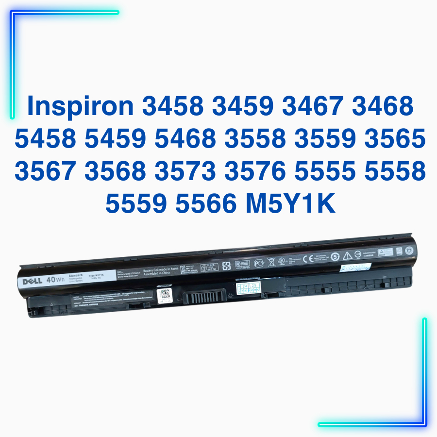 Pin Laptop Dell Inspiron 3467 3468 5468 3565 3567 3568 3573 3576 5566 Vostro 3468 3478 3568 3578 M5Y