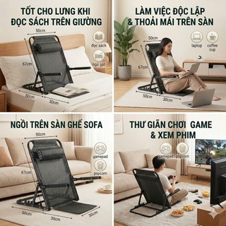 Ghế bệt tựa lưng thư giãn D104