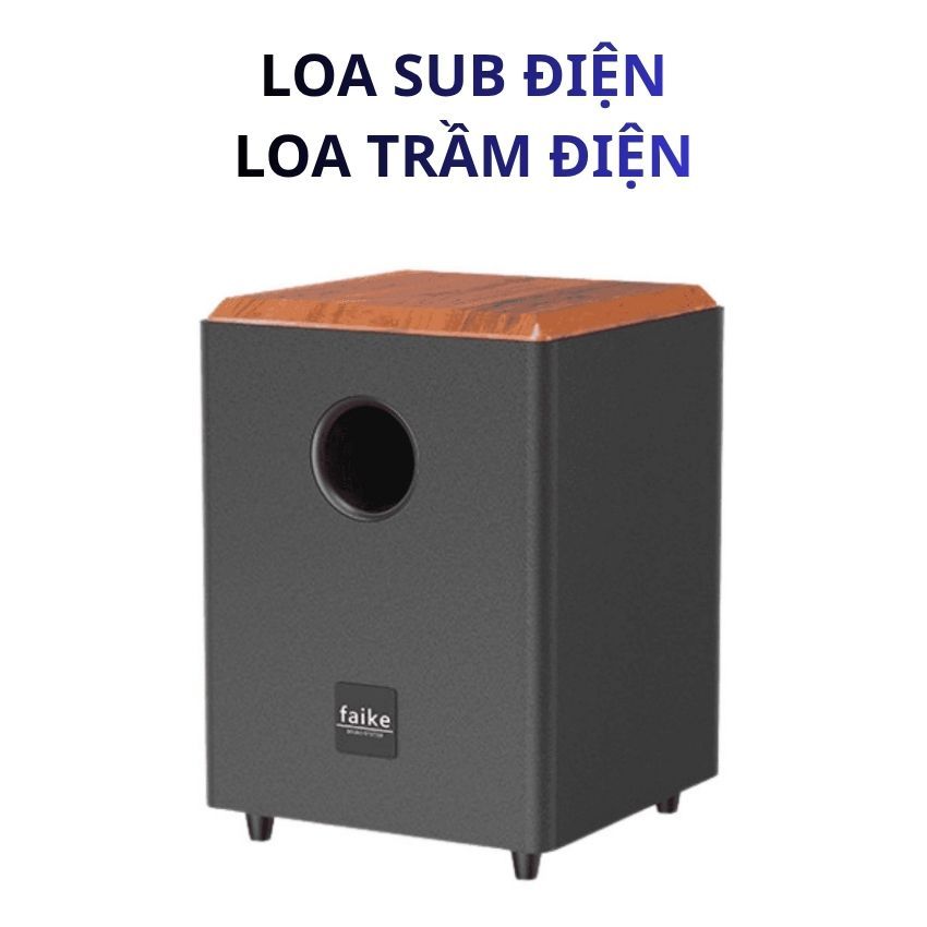 Loa trầm điện Faike, Loa sub điện siêu trầm bass 20 công suất lớn, loa siêu trầm