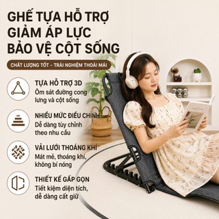 Ghế bệt tựa lưng thư giãn D104