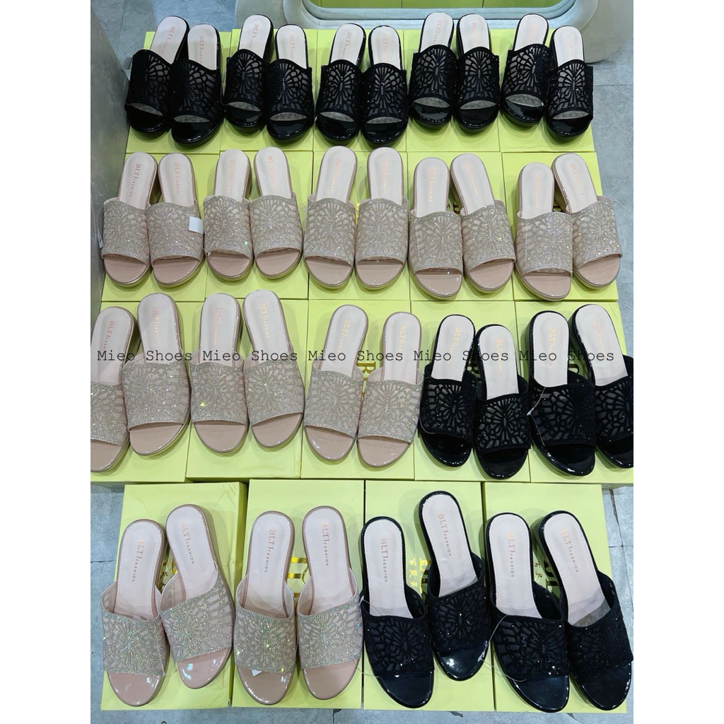 Dép Xuồng Lưới Đá Hàng Nhập QC Fullbox/Mieo Shoes D3200 D3201
