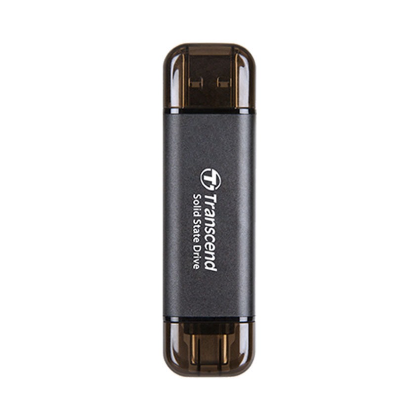 Ổ cứng di động Portable SSD 512GB Transcend ESD310C Màu Đen HACOM PC - bảo hành 60 THÁNG