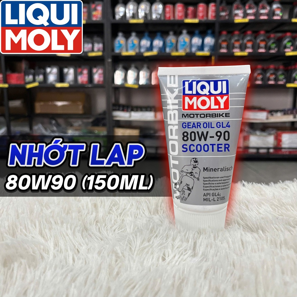 Nhớt hộp số Liqui Moly, Nhớt Lap Liqui Moly SAE 80W90 dung tích 150ml (950006)